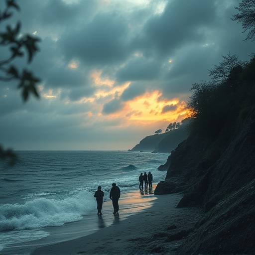 Novela de misterio ambientada en la costa vasca.